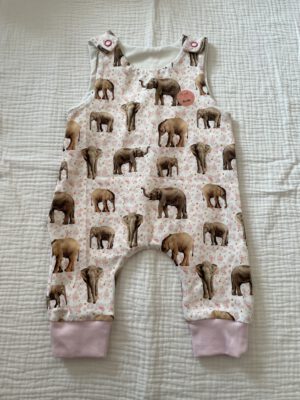 Babystrampler Elefant 1